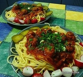 Spaghetti z klopsikami