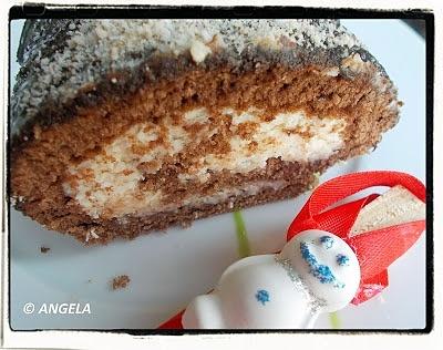Rolada czekoladowa z masą serową - przepis na ciasto krok po kroku