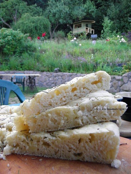 Foccacia z rozmarynem