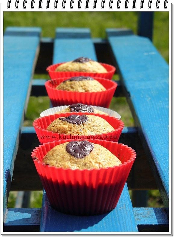 Muffinki z czekoladą