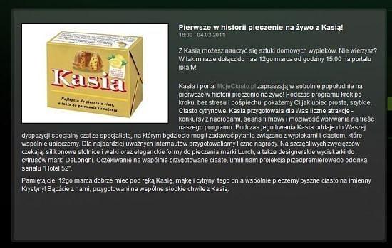 Ciasto cytrynowe z Kasią – przepis na wilgotne i orzeźwiające ciasto