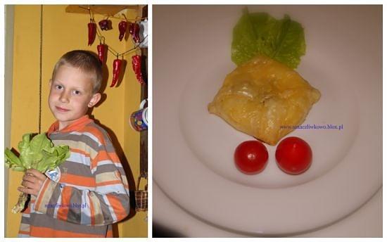 Zapiekany camembert z ziołami prowansalskimi