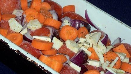 Zupa z pieczonych warzyw dieta Dukan