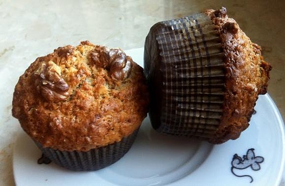 Muffinki orzechowe