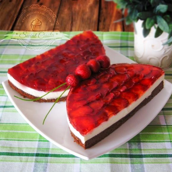 Truskawkowy motyl