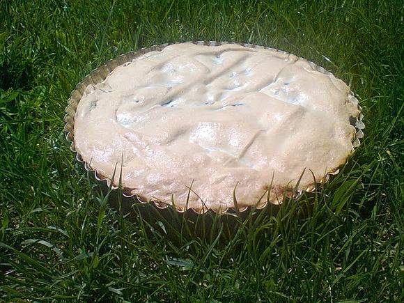 Tarta z owocami lata i pianką