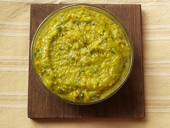 Pesto bazyliowe z goudą wasabi