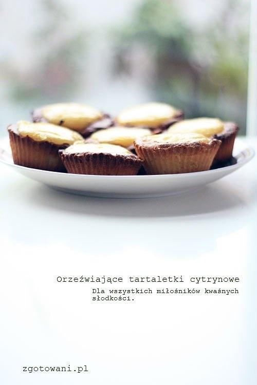 Pyszne tartaletki cytrynowe