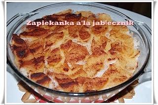 Zapiekanka a'la jabłecznik