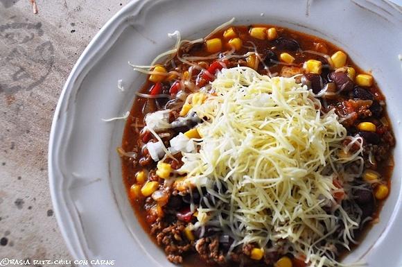 Chili con carne - klasyczne amerykańskie danie z mięsem i papryką