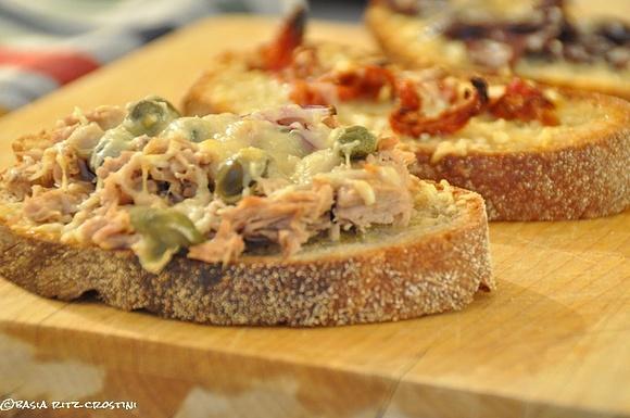 Crostini - włoskie chrupiące grzanki