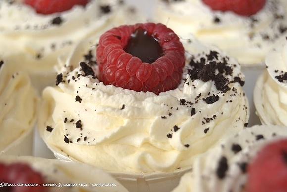 Cookies & cream miniserniczki z oreo