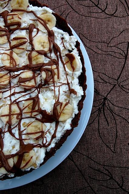 Tarta Lucy z banoffe bez pieczenia
