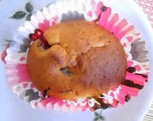 Wiśniowe muffiny z czekoladą