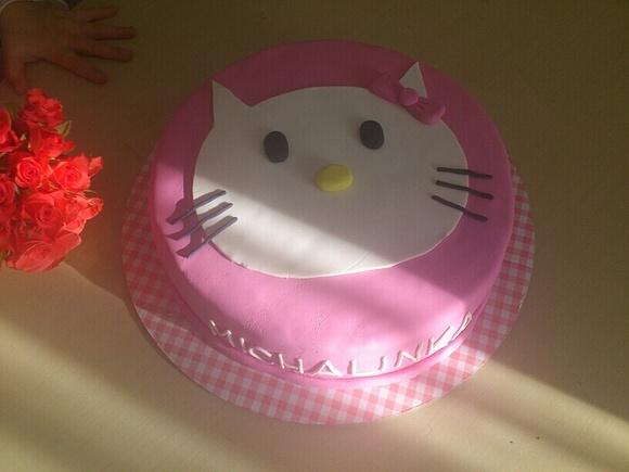 Tort Hello Kitty na urodziny dla dziecka