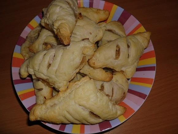 Ciastka francuskie z jabłkiem