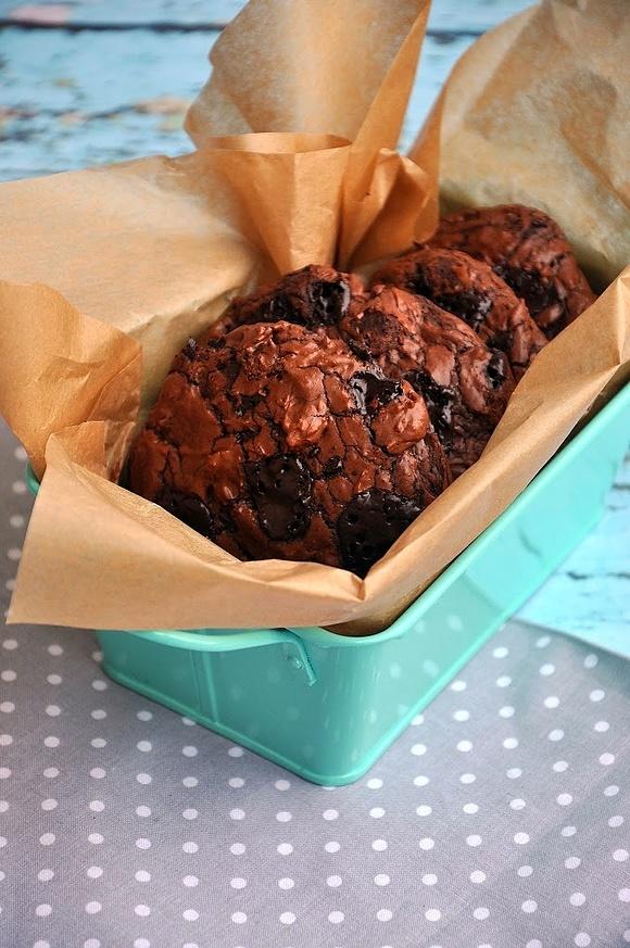 Cookies z gorzką czekoladą