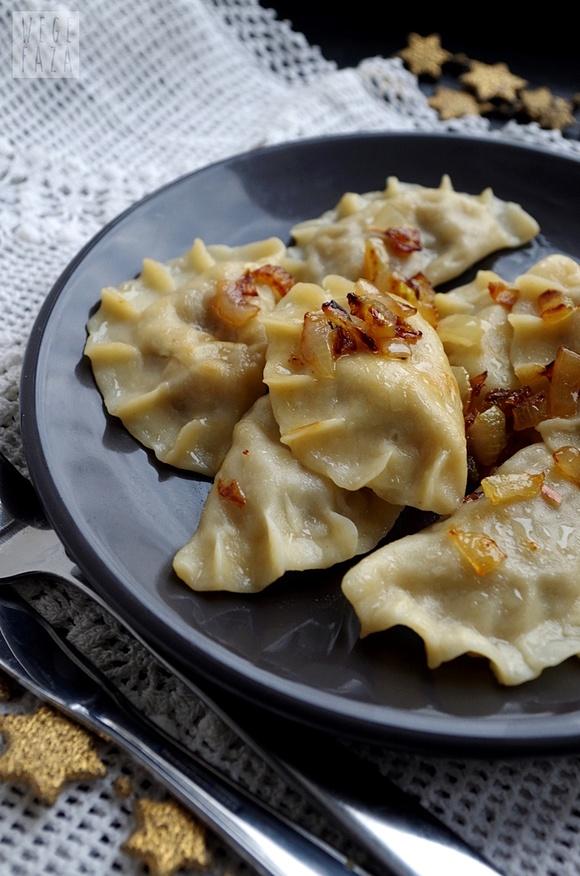 Pierogi z kapustą i grzybami