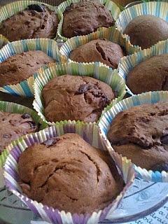 Muffiny czekoladowe