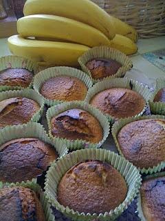 Zdrowe muffinki bananowo-owsiane