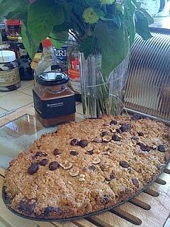 Browni z brązowym cukrem i orzechami