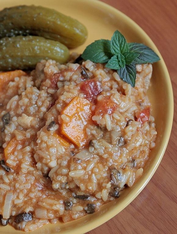 Płow czyli risotto po mojemu