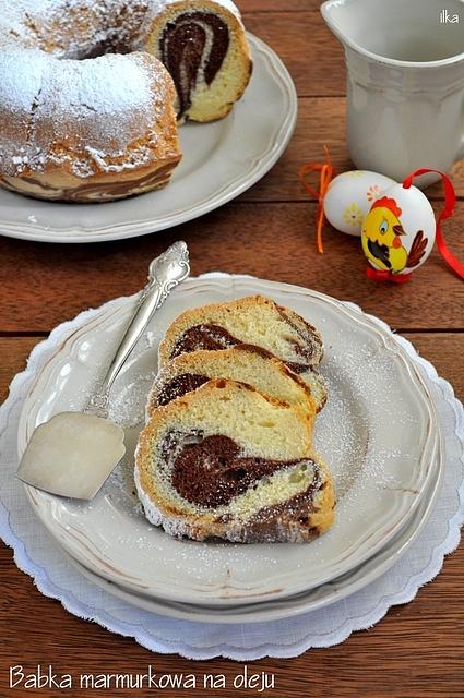 Babka marmurkowa na oleju