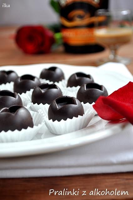 Pralinki z alkoholem Baileys