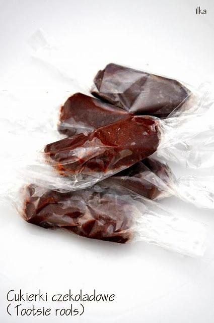 Czekoladowe cukierki Tootsie Rolls