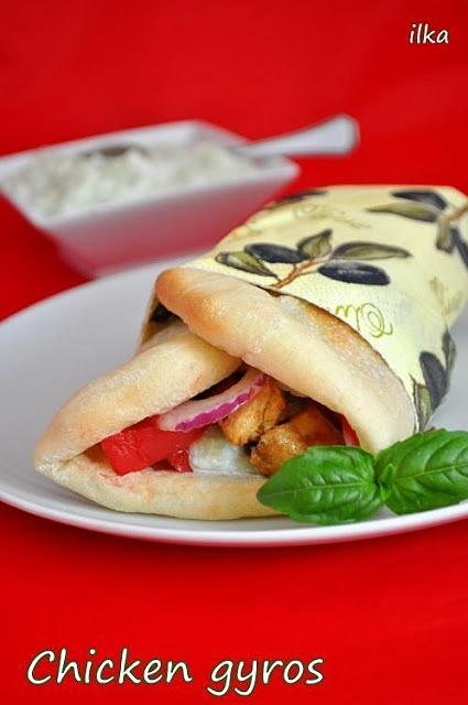 Chicken gyros