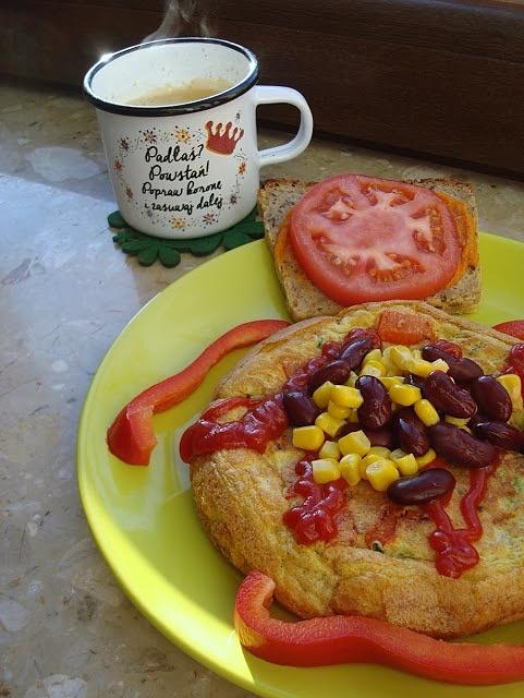 Omlet bez łososia