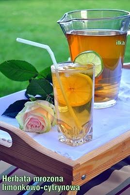 Herbata mrożona limonkowo-cytrynowa