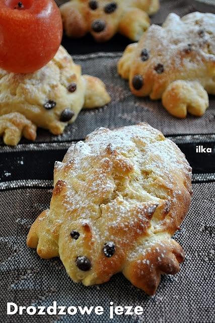 Drożdżowe jeżyki