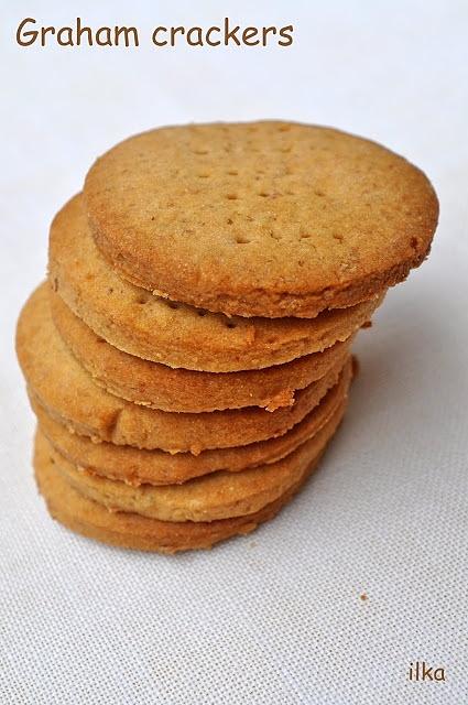 Herbatniki razowe graham crackers