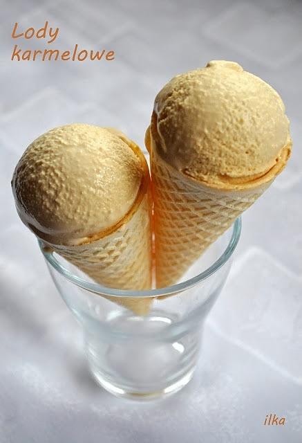 Lody karmelowe