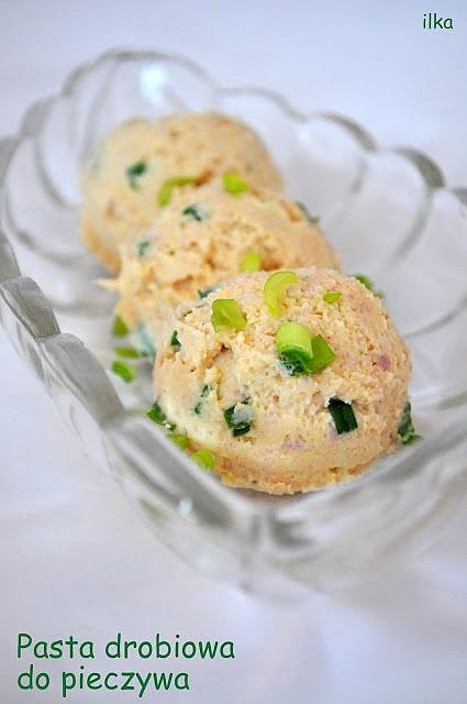Drobiowa pasta do pieczywa z jajkami i szczypiorkiem