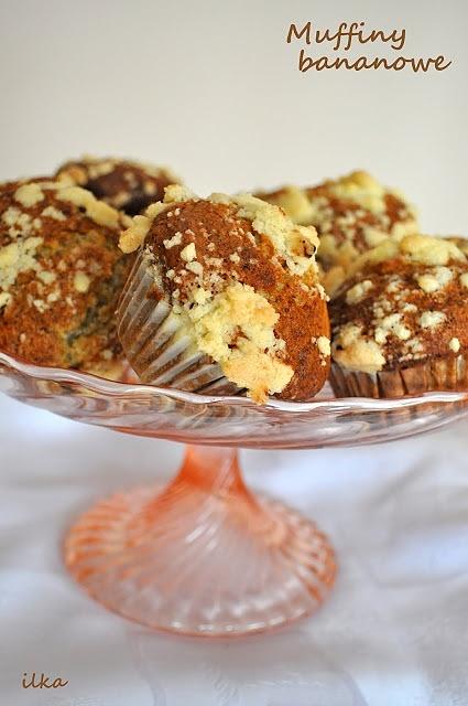 Muffiny bananowe