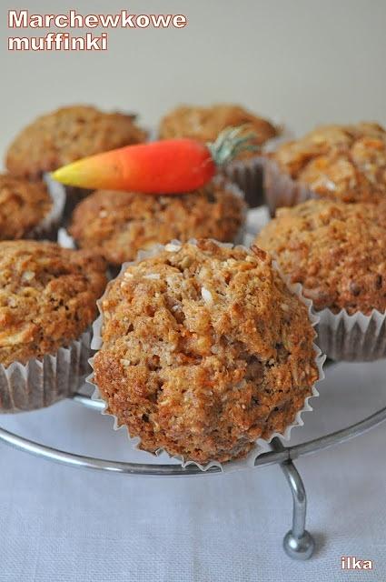 Marchewkowe muffinki