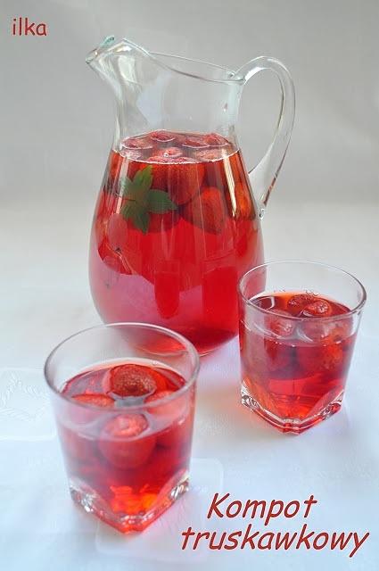 Kompot truskawkowy