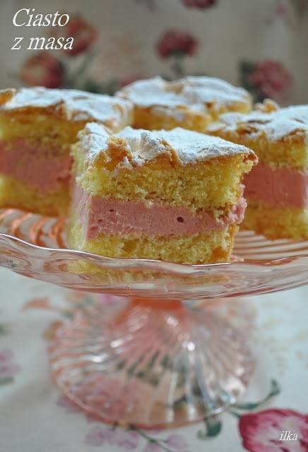 Ciasto biszkoptowe z masą