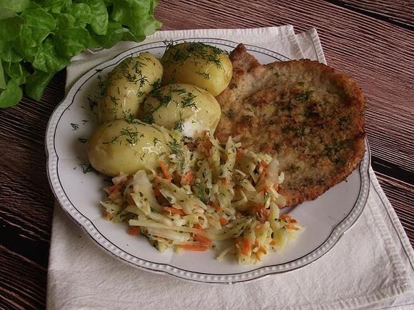 Klasyczny schab z miętą