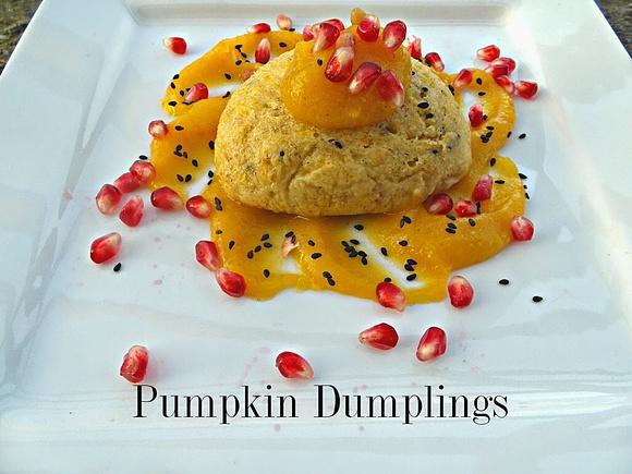Dyniowe buchty - Pumpkin Dumplings