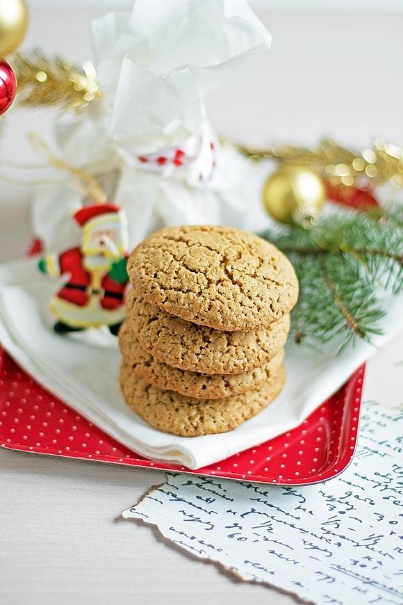 Giant ginger cookies