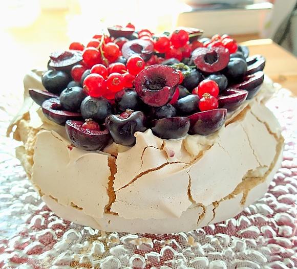 Porzeczki - Pavlova