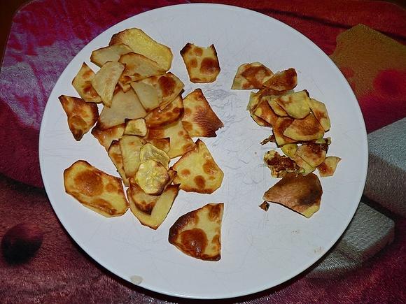 Czipsy a'la salt & vinegar na 2 sposoby