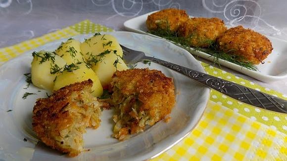 Kotlety z kapusty - przepis na danie bezmięsne