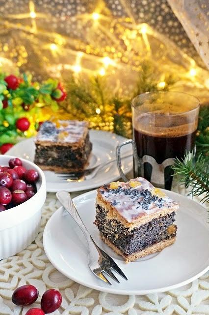 Makowiec na kruchym spodzie