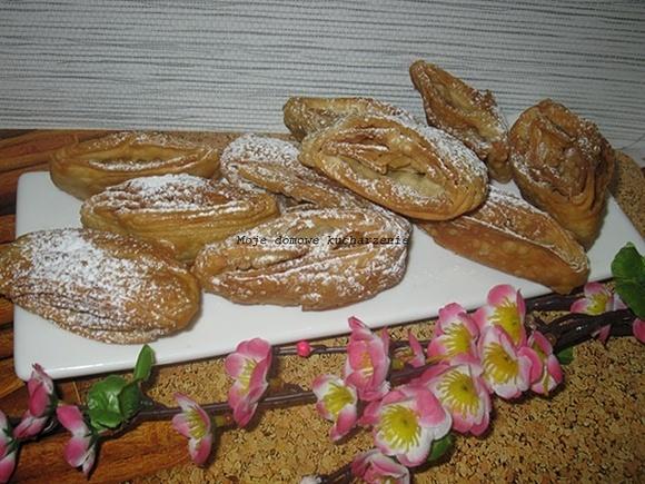 Chruściki i faworki pierogowe