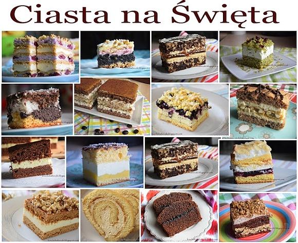 50 propozycji ciast na Święta