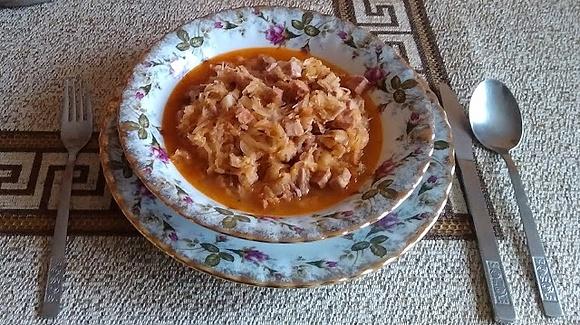 Bigos z pomidorami